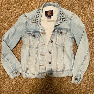Rock & Republic studded denim jacket